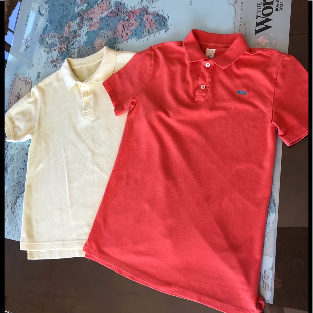 Lot of two boy’s polo shirts. Size 14